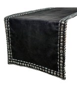 Cierra - Black Faux Suede Decorative Table Runner - $62.20+