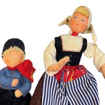 Vintage Early BAPS Doll Hans Brinker &amp; Mother Edith Von Arps Hilde Bartel 1940s - $123.74