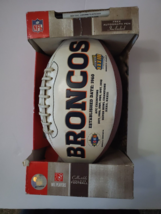 New in Box Full SIze Denver Broncos NFL Football Super Bowl Champions 1997 1998 - £19.89 GBP