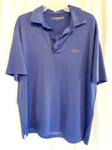 Greg Norman XL polo style Shirt With Embroidered Shark 25 In Armpit to A... - $12.80