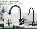 Elegant Combo 12&quot; Kangen Faucet &amp; 15&quot; 2 Handles Sink Faucet, Oil Rubbed ... - £455.35 GBP+