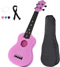 Kids Ukulele 21 Inch Soprano Ukulele, Musical Instrument, Ukuleles Gifts For - £35.85 GBP