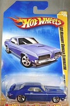 2009 Hot Wheels #8 New Models 8/42 &#39;69 Mercury Cougar Eliminator Blue w/5 Spokes - $9.75