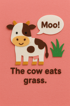 Create magical learning moments with our Farm Animal Felt Book Tutorial ... - $7.20