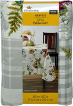 Celebrate Harvest PEVA Tablecloth (Botanical Patchwork) - £11.95 GBP+