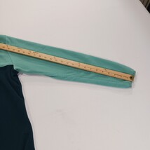 Columbia XL4503 Women's M Benton Springs Snap Fleece Pullover Green Sweatshirt image 8