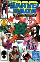 The Marvel Saga No.1 Vol.1 (Comic) 1985 [Comic] by Peter Sanderson; jack... - £6.25 GBP