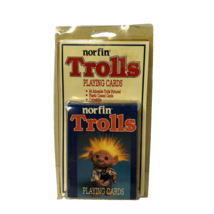 Nortin Trolls Playing Cards 1992 Fundex - Unopened in Shrink Wrap - $9.50