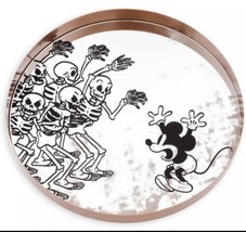 Disney Mickey Mouse Skeleton Dance Tray Silly Symphony Halloween NEW - £54.23 GBP