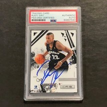 2009-10 Panini Rookies &amp; Stars #43 Rudy Gay Signed Card AUTO PSA Slabbed Grizzli - £47.96 GBP