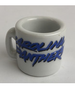 Vintage NFL Mini Coffee Cup Mug Carolina Panthers 1.25&quot; Collectible Mini... - £7.81 GBP