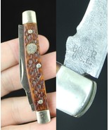 Vintage Boker USA 1945 - 1983  pocket knife 6384 double blade Tree ESTAT... - €45,39 EUR