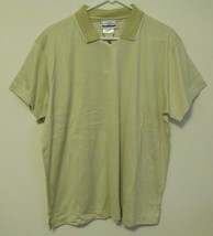 Womens Outer Banks NWT Green Ivory trim Stripe Short Sleeve V Neck Shirt... - £11.74 GBP