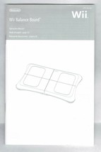Nintendo Wii Balance board Replacement Instruction Manual Original - $187.76 MXN