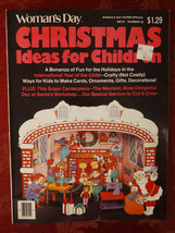 WOMANs DAY CHRISTMAS Ideas for Children #22 1979 Cards Ornaments Decorations - £7.62 GBP