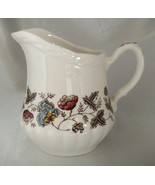 W.H. GRINDLEY &quot;Old Chelsea&quot; (Tunstall, England) Ironstone Floral Creamer... - $9.70