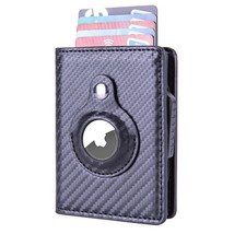 For Airtag Card Holder Small Men Wallet Money Bag Leather Women Wallets Purse Ai - £28.24 GBP