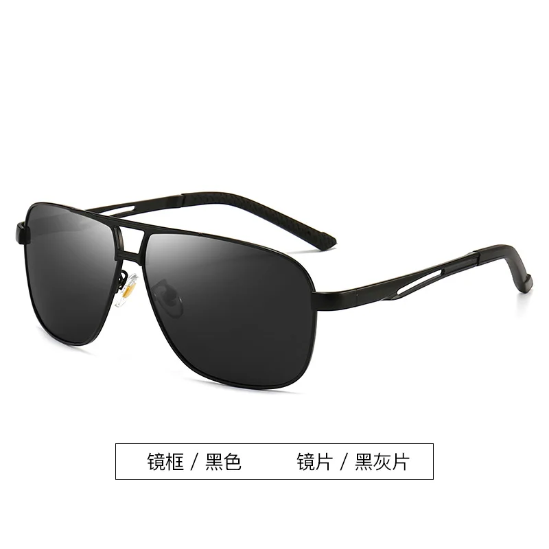 Top Aluminum Magnesium Square Polarized  Photochromic gles Men  Gles  Safety Dri - $154.92