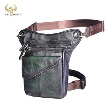 Quality Real Leather Men Multi-function Design Casual Sling Shoulder Bag Fashion - £44.36 GBP