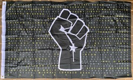 Black Lives Matter Fist Say Their Names BLM Africa 3X5 Flag Rough Tex® 68D Nylon - £15.03 GBP