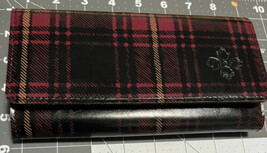 new Patricia Nash Terresa Tartan Plaid Leather Wallet  Authentic - £47.36 GBP