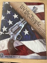 We The People Tin Sign 12/16 Flag Background  - $19.06