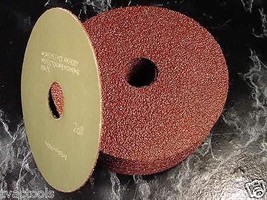 20pc Assortment 4-1/2&quot; x 7/8&quot; Hole RESIN FIBER SANDING DISCS 40 50 60 10... - $18.00