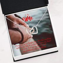 Wife Gift for Wife Birthday My Soulmate My Everything Inseparable Love Pendant 1 - £43.48 GBP