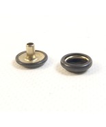 Snap Fastener&#39;s, Black Oxide-Brass, Matte Finish, Long Post Cap &amp; Eyelet - $204.59 MXN+