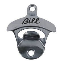  Bill Wall Mounted Bottle Opener - Silver - $21.83