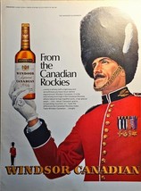 WINDSOR CANADIAN-Canadian Rockies-Whiskey-1971 VTG Print Ad!! - $10.22