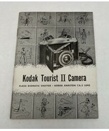 Vintage Kodak Tourist Cámara II Folleto Manual - £26.14 GBP
