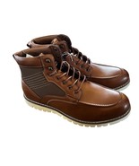 Steve Madden Mens Size 9 Boots Chukka P-Bleekr Casual Work Cognac Tan Or... - $53.63 CAD