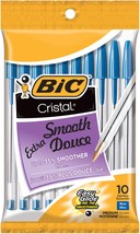 New Bic - Ball Pens - Cristal Medium Blue 10.00 ct - £6.26 GBP