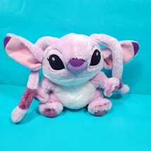 Disney Parks Lilo &amp; Stitch Plush Stuffed Animal Girlfriend Angel Pink 8&quot; - £17.39 GBP