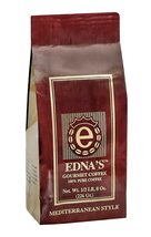Edna&#39;s 100% Pure Coffee - Bold &amp; Aromatic Mediterranean Style, 8oz (226g) - $16.65+