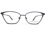 Cote D&#39;Azur Eyeglasses Frames CDA-268 C3 Gray Navy Blue Cat Eye 53-15-135 - £51.54 GBP