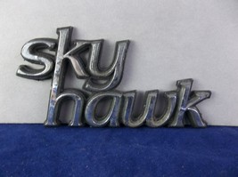 1975-1980 Buick &quot;Skyhawk&quot; Plastic Fender Script Emblem OEM - £7.86 GBP