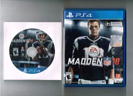 Madden NFL 18 PS4 Game PlayStation 4 Disc and Case - £11.47 GBP