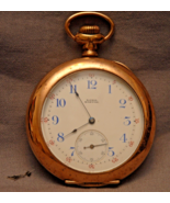 AWW Co. WALTHAM Open face pocket watch, Clean RUNS Gorgeous - $4,558.90 MXN
