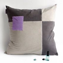[Happy Pieces] Knitted Fabric Pillow Cushion - $23.99