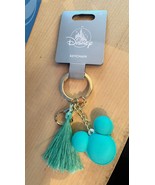 Disney Parks Mickey Mouse Green Macaron Cookie Keychain with Lobster Cla... - $22.90