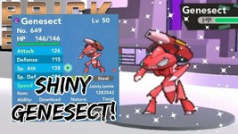 Pokemon Ultra Sun &amp; Moon - Shiny Japanese Genesect Fastest Delivery ! - £3.92 GBP
