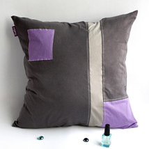 [Black Temptation] Knitted Fabric Pillow Cushion - £19.26 GBP