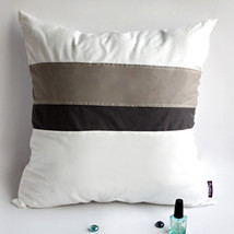 [White Lady] Knitted Fabric Pillow Cushion - $23.99