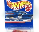 Hot Wheels 1998 First Editions #38 of 40 Cat-A-Pult Cheetah Race Car #681 - £4.94 GBP