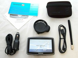 TomTom XL 340T Car GPS 4.3&quot; LCD Set USA Canada North America Maps 340S us 340-T - £28.03 GBP