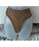Pretty Little Thing Women&#39;s Size XS  High Leg Bikini Swim Bottom Mesh NWOT - $17.82 CAD