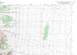 Crater Island NW Quadrangle Utah 1967 USGS Topo Map 7.5 Minute Topographic - $12.99