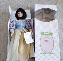 Paradise Galleries Kids Kollectibles Snow White Porcelain Doll, Approx. ... - £117.99 GBP